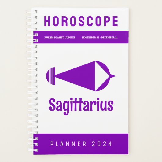 Sagittarius Horoscope Planner (Voorkant)