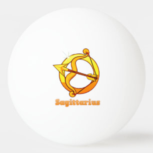 Sagittarius-illustratie Pingpongballen