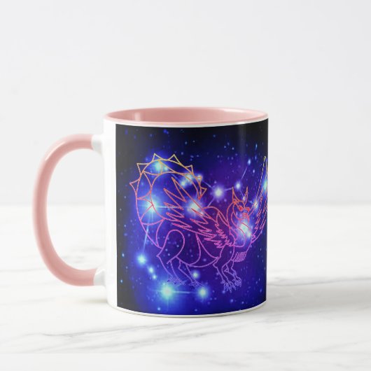 Sagittarius in het jaar van de draak mok (Links)