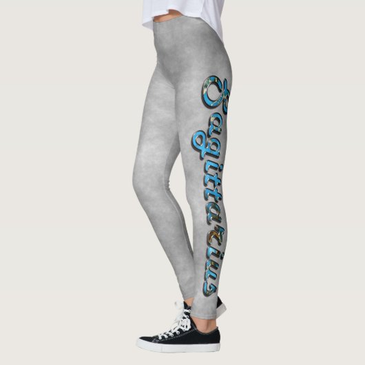 Sagittarius in Turquoise Gemstone Leggings (Links)