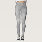 Sagittarius in Turquoise Gemstone Leggings (Voorkant)