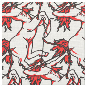 Sagittarius L'Archer zodiac art tissu motif