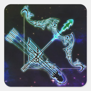 sagittarius les autocollants archer zodiac