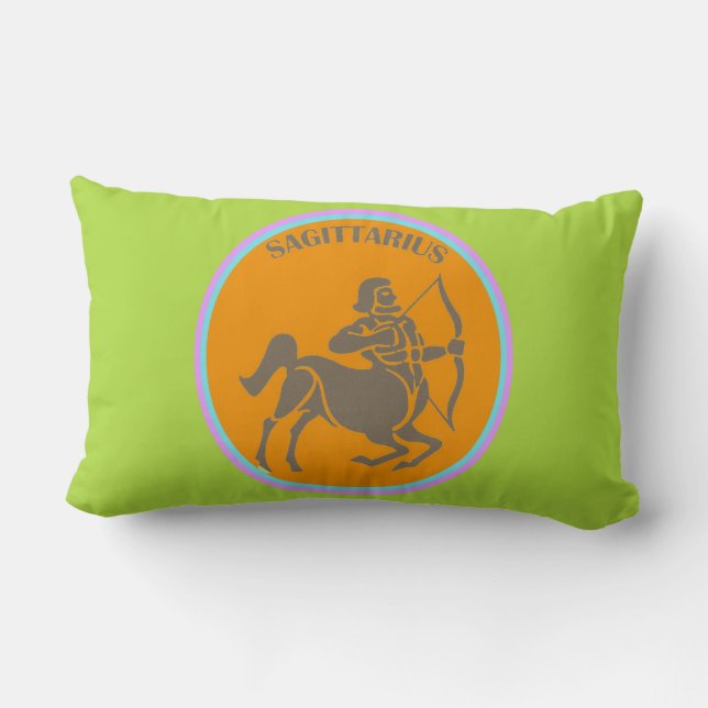 Sagittarius Lumbar Pillow Kussen (Achterkant)