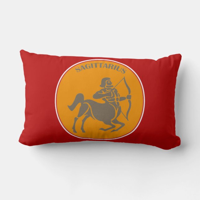 Sagittarius Lumbar Pillow Kussen (Achterkant)