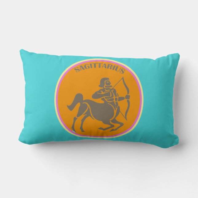 Sagittarius Lumbar Pillow Kussen (Achterkant)