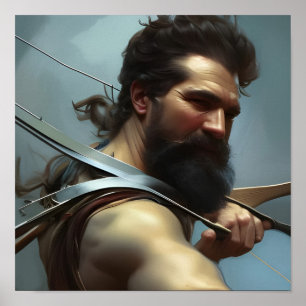 Sagittarius Man Poster