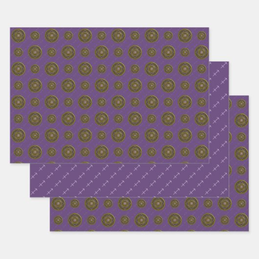 Sagittarius Mandala Enveloppement Papier Set (Lot)