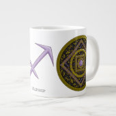 Sagittarius Mandala Spécialité Mug (Devant droit)