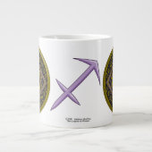 Sagittarius Mandala Spécialité Mug (Devant)