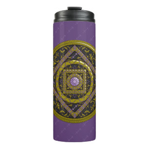Sagittarius Mandala Thermal Tumbler Thermosbeker