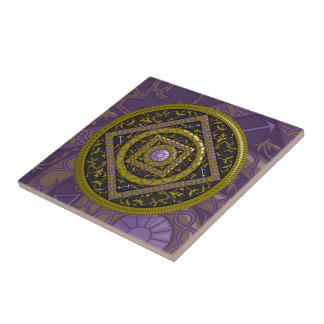 Sagittarius Mandala Tile Tegeltje