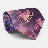 Sagittarius & Nebula design 2 Cravate Homme (Roulé)