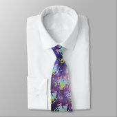 Sagittarius & Nebula design 5 Cravate Homme (Attaché)