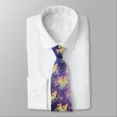 Sagittarius & Nebula design 7 Cravate Homme (Attaché)