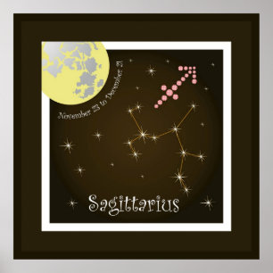 Sagittarius novembre 23 to December 21 Poster