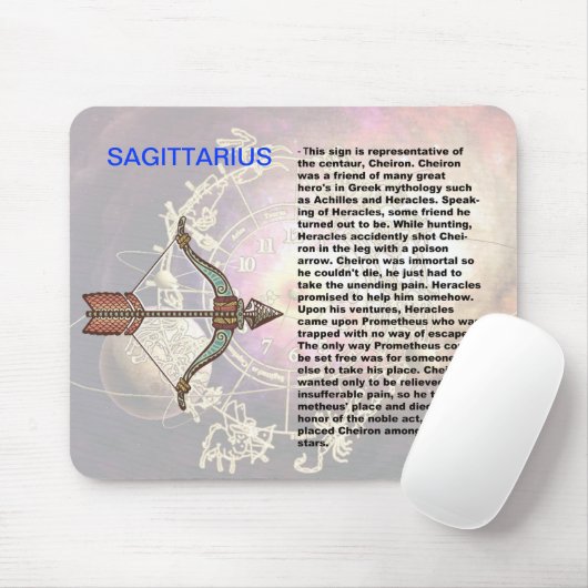 Sagittarius origmousepad muismat (Met muis)