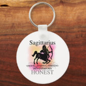 Sagittarius over jou sleutelhanger (Voorkant)