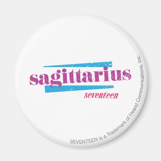 Sagittarius Paars Magneet (Voorkant)