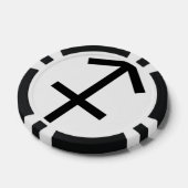 Sagittarius Poker Chips (Enkel)