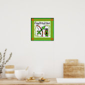 Sagittarius Poster (Keuken)