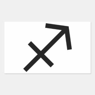 Sagittarius Rechthoekige Sticker