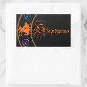 Sagittarius Rechthoekige Sticker (Tas)