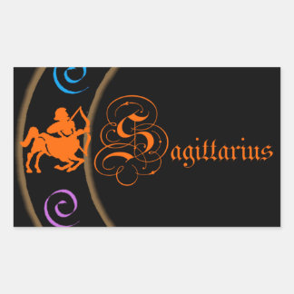 Sagittarius Rechthoekige Sticker