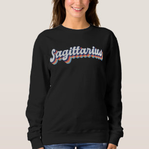 Sagittarius Retro Zodiac Birth Sign Trui