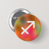 Sagittarius Ronde Button 5,7 Cm (Voorkant /achterkant)