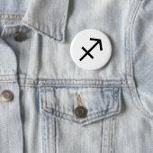 Sagittarius Ronde Button 5,7 Cm (In situ)