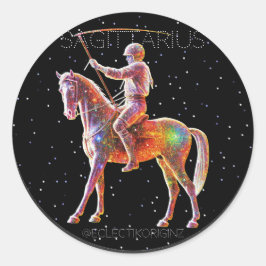 Sagittarius Ronde Sticker