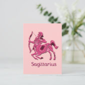 Sagittarius Sign Briefkaart (Staand voorkant)