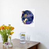 Sagittarius Sign of the Zodiac Custom Birth Date Folie Afdrukken (Laag (Keuken))