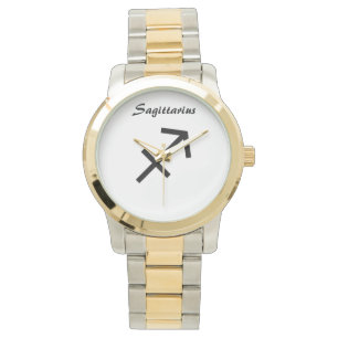 Sagittarius Sign of the Zodiac. Dames kijken. Horloge