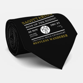 Sagittarius Sign van de Zodiac, Astrologisch Stropdas