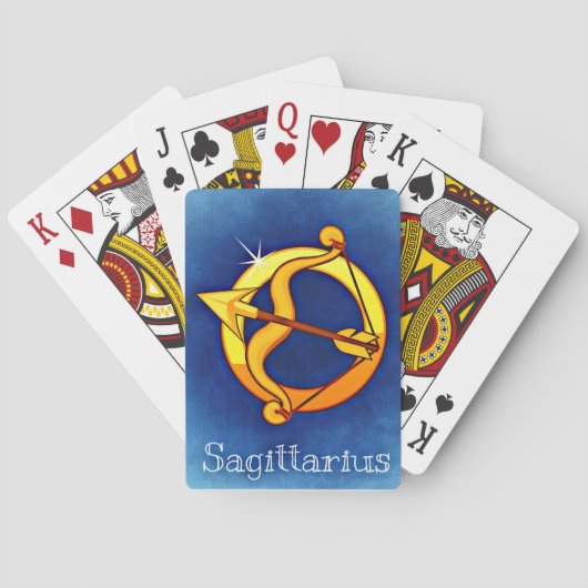 Sagittarius Speelkaarten (Achterkant)