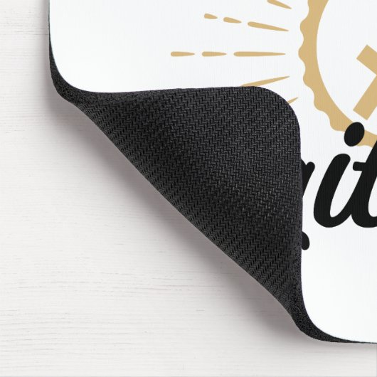 Sagittarius Starburst Symbol Muismat (Hoek)