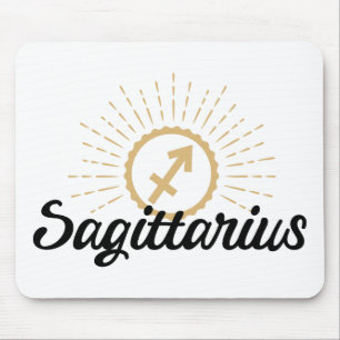 Sagittarius Starburst Symbol Muismat