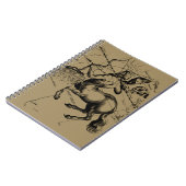 Sagittarius Sterrenbeeld Hevelius 1690 Gravure Notitieboek (Linkerzijde)