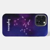Sagittarius sterrenbeeld iPhone hoesje (Achterkant horizontaal)