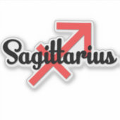 Sagittarius Sticker (Voorkant)