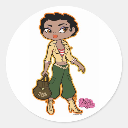 Sagittarius Stickers (Voorkant)