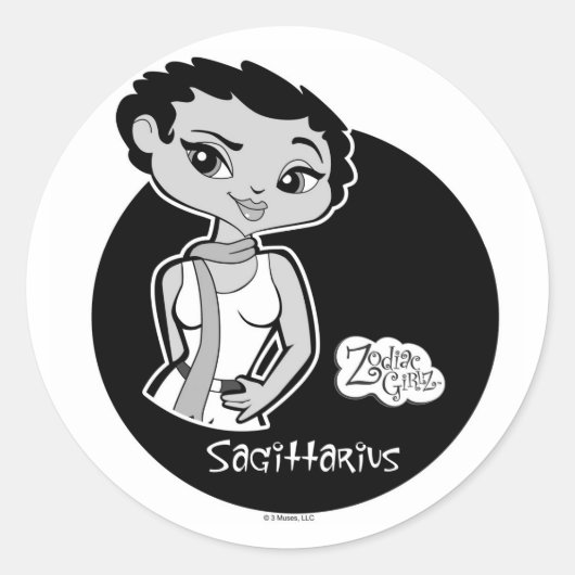 Sagittarius Stickers (Voorkant)