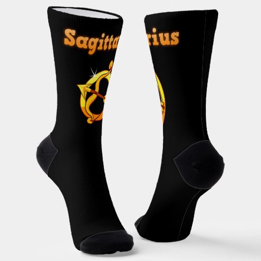 Sagittarius teken sokken (Gebogen)