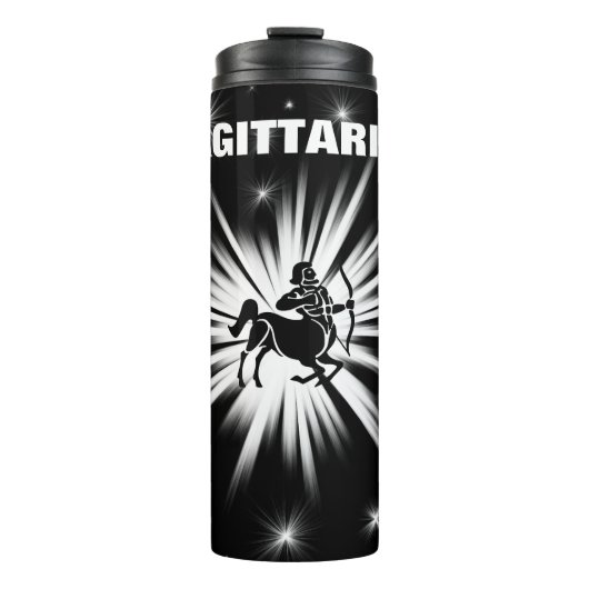 Sagittarius-teken Thermosbeker (Voorkant)