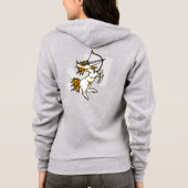 Sagittarius The Archer astrology damp jas Hoodie (Achterkant)