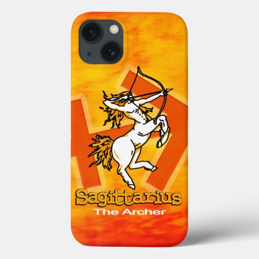 Sagittarius The Archer zodiabrand Case-Mate iPhone Case (Achterkant)