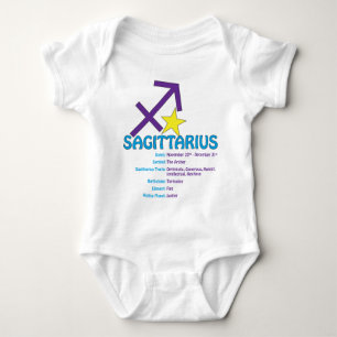 Sagittarius Traits Baby Romper