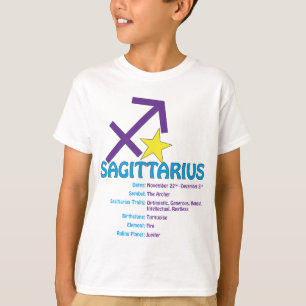 Sagittarius Traits Kinder T-Shirt